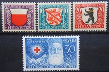 Schweiz.  Kompletter Satz Pro Juventute 1928 ...