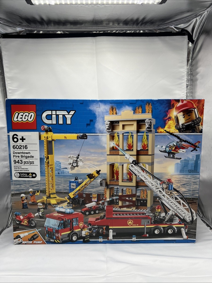 Fire Station Lego 60216 Big W LEGO City Downtown Fire Brigade