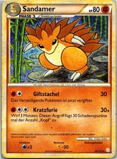 Pokémon Sandamer 29/123 - HeartGold & SoulSilver - Deutsch 2010