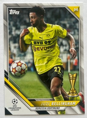 2021/22 Topps Champions League Soccer , Jude Bellingham, All-Rookie Team #14