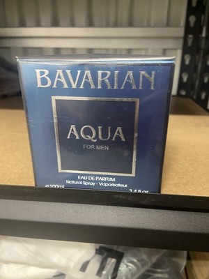 Bavarian Aqua Pour Homme Eau de Toilette Spray, Regular Size 3.4 fl oz