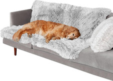 Waterproof Throw Blanket for Dogs Indoor Cats, Reversible Protective Pet Blank