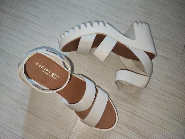 Women Steve Madden Heels White 40