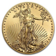 2021 1/10 oz American Gold Eagle Coin BU (Type 1)