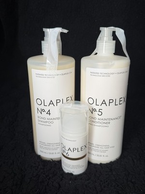 Olaplex No.4 & No.5 Bond Maintenance Jumbo Shampoo Conditioner, No.6 Smoother