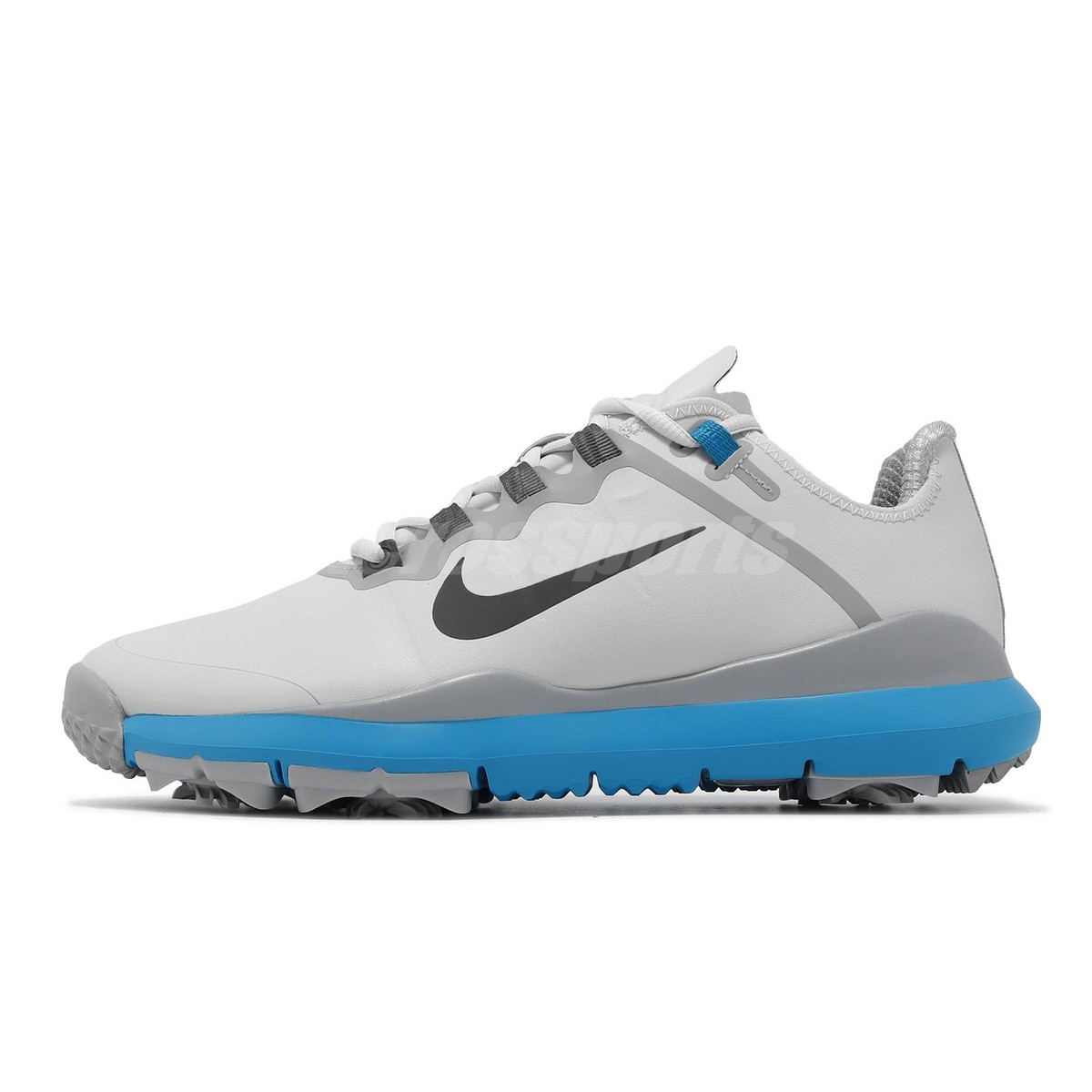 Nike TW 13 Wide Photon Dust Iron Grey Men Golf Cleats Spikes Shoes