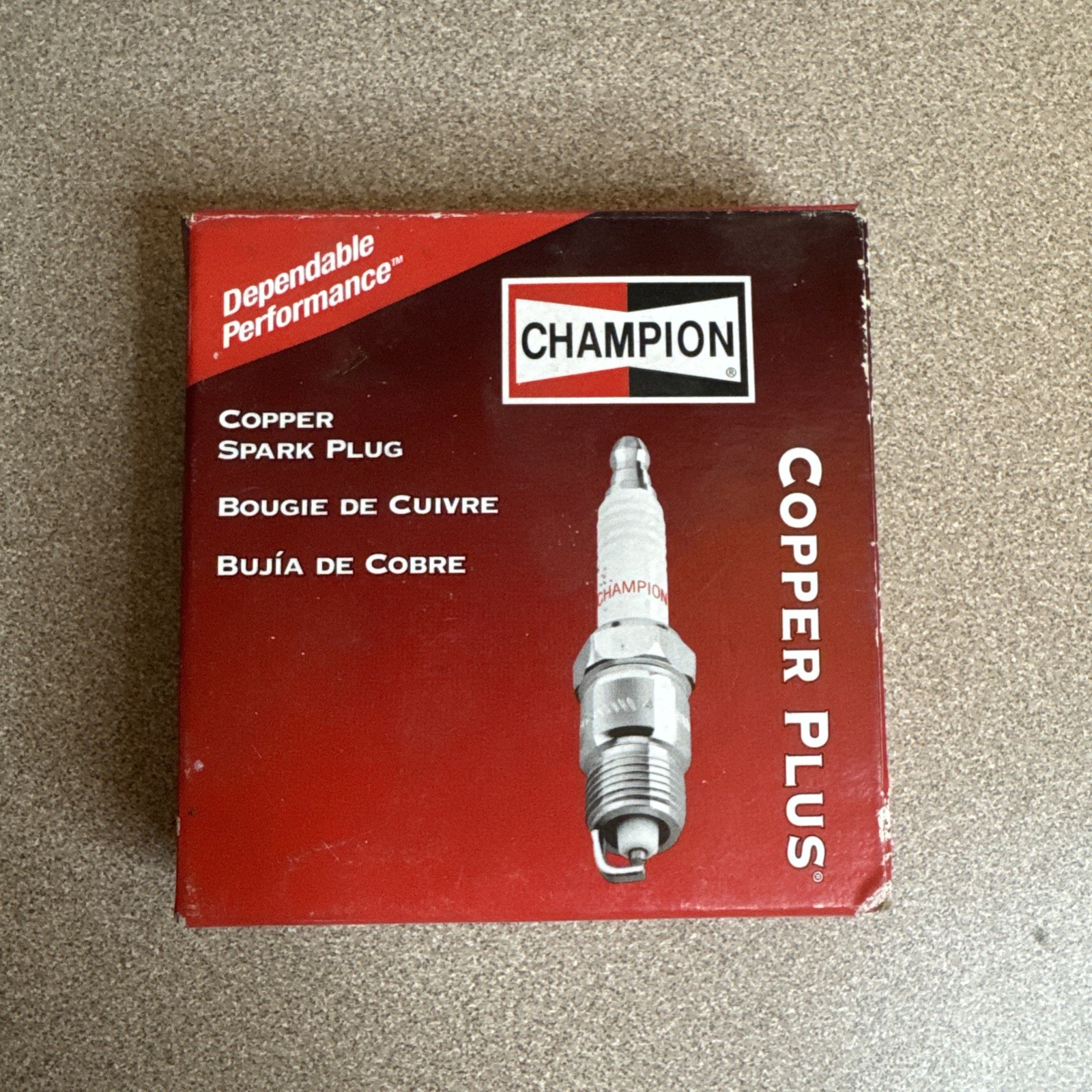 Champion Copper Spark Plug 4-Pack Part #841 J8C Copper Plus