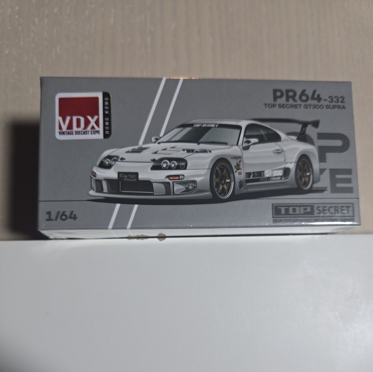 TOYOTA SUPRA TOP SECRET GT300 RHD RAW METAL 