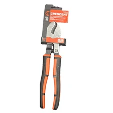 Electrical Cable Cutter Wire Cutting Tool 9.5in Shear-Cut Blade Comfort Grip