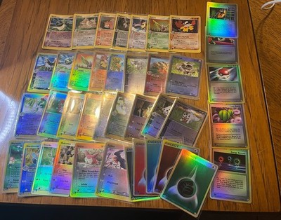 Pokemon TCG EX Ruby & Sapphire Holo + Reverse Holo Lot of 40 cards