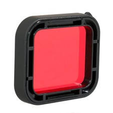 Underwater Diving Housing Case Red Lens Filter Cover For GoPro Hero 5 6 Camera E