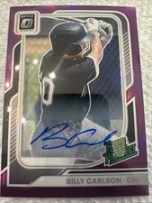 2026 Donruss FOTL Purple Auto /99 Billy Carlson 