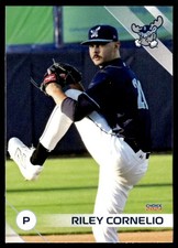 2024 Riley Cornelio Choice Minor League Rookie RC Wilmington Blue Rocks