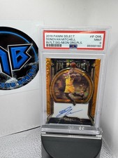 2019 Donovan Mitchell Select In Flight Signatures On Card Rookie Auto /35 Psa 9. rookie card picture