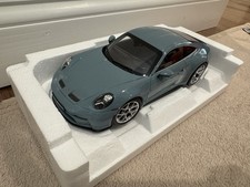 Norev 1:18-Scale Diecast Porsche 911 S/T 2023 | Meissen Blue | 187470