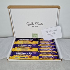 Cadbury Caramel Chocolate Gift Hamper Letterbox Gift Box FREE Message