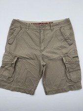 Unionbay Cargo Men  s Shorts Tan Y2K Baggy Size 36