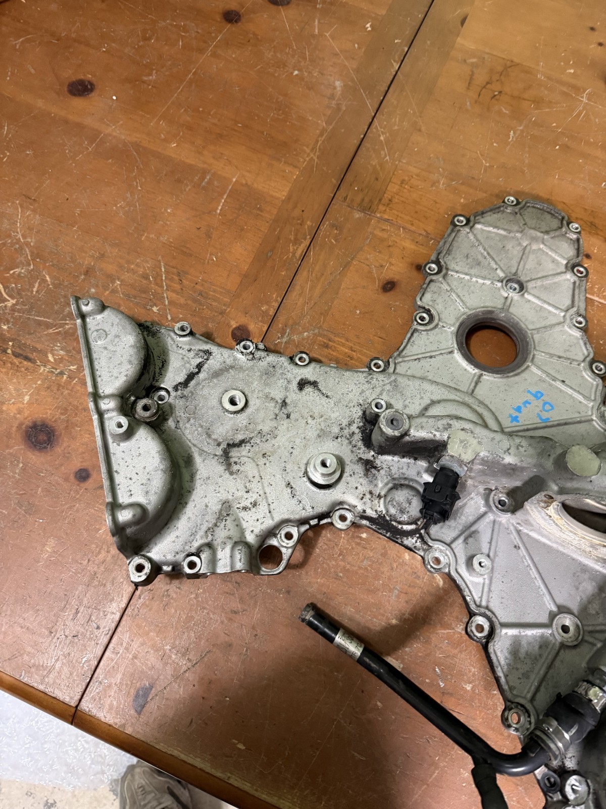 04-17 Maserati GranTurismo Quattroporte M145 4.2L V8 Engine Motor Timing Cover