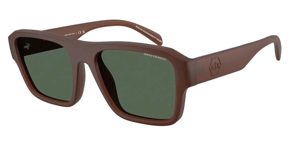 NEW ARMANI EXCHANGE AX039/S Brown Sunglasses NEW WITHOUT TAGS Armani Exchange AX2012S Brown Prescription Sunglasses main image 2
