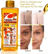 Turmeric Super Whitening Oil – Brighten Dark Spots Fade Acne Scars  100% Natural