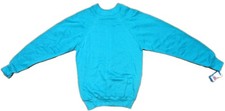 Sweats Appeal Tultex Sweatshirt Adult S Small 80's Vintage Teal Crewneck New NWT