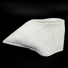 Rosenthal Porzellan Vase SCARPA Johan van Loon Design Biskuitporzellan OP ART
