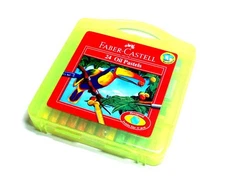 Faber Castell 120089 Playing & Learning Pastels Hexa Oil Plastic Bag 24 PB502