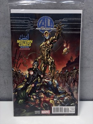 Age of Ultron #1 Midtown Comics Exclusive J. Scott Campbell Variant Marvel 2013