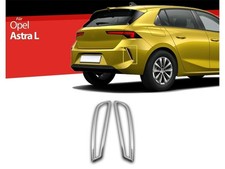 Reflektorleiste für Opel Astra L Edelstahl Nebelscheinwerferleiste ab 2022 2 tlg