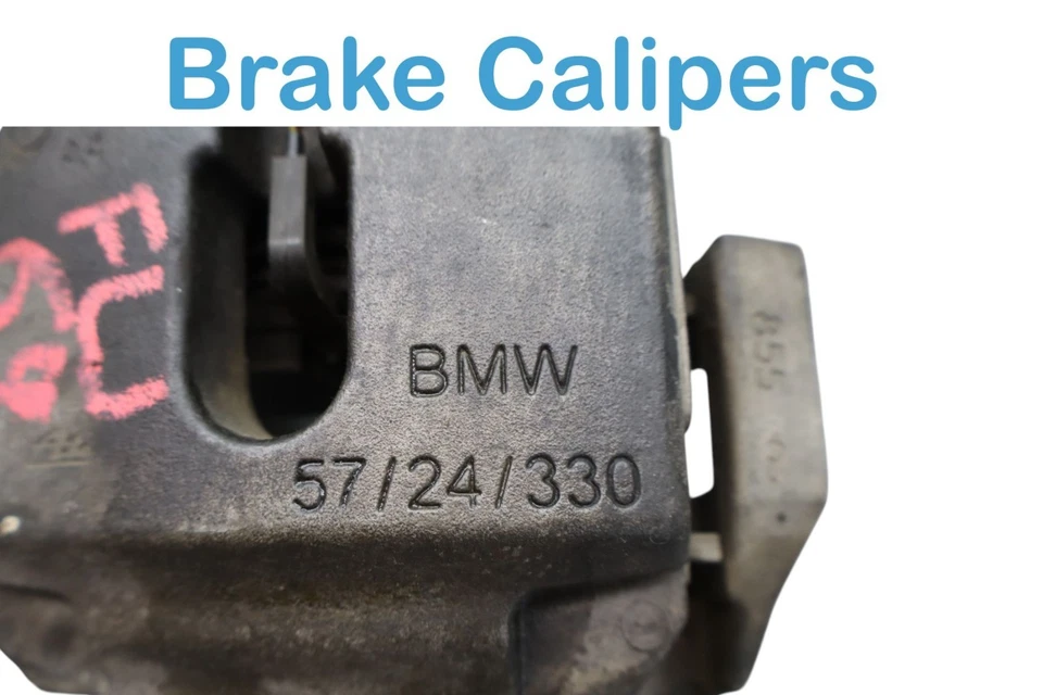 Juego de 2 pinzas de freno delanteras izquierda y derecha BMW Z4 09-16 6769093 OEM Foto 3 de 4