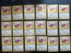 Pokémon Eevee Jungle Set 18 Cards 1st Edition
