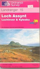 Loch Assynt, Lochinver and Kylesku (Land... by Ordnance Survey Sheet map, folded