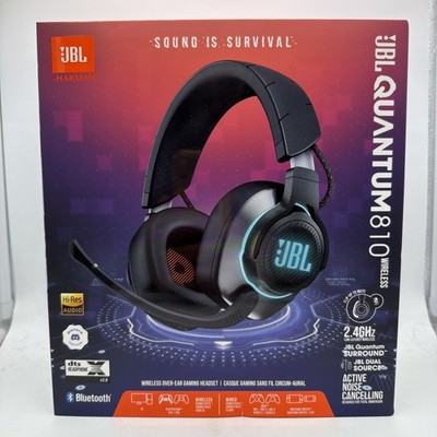 JBL Quantum 810 Wireless gaming headset with Active Noise Cancelling & Bluetooth