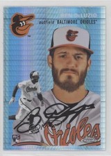 2023 Topps Chrome Platinum Anniversary Prism Refractor Ben DeLuzio #180 e9p
