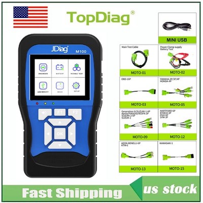 TopDiag M100 Standard Version Motorcycle Scanner Diagnostic Tool for Motorcycle
