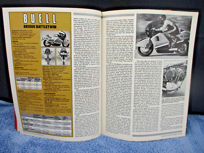 Sept 1987 Motorcyclist Magazine Buell RR1000 Kawasaki 600 Ninja