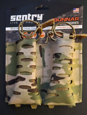 Sentry Gunnar / Double Side By Side Mag Pouch, Multi-Cam