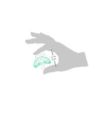 JollyPop Baby Pacifier Newborn, 0-3m, Teal, Double Pack