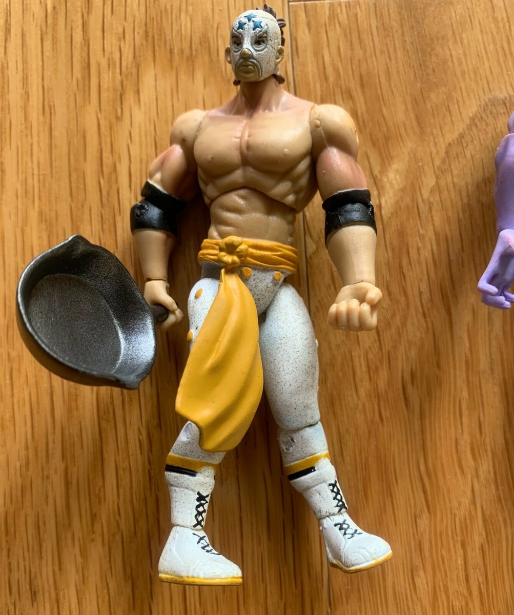 Super Street Fighter IV El Fuerte Vs Seth 3.75” Action Figures