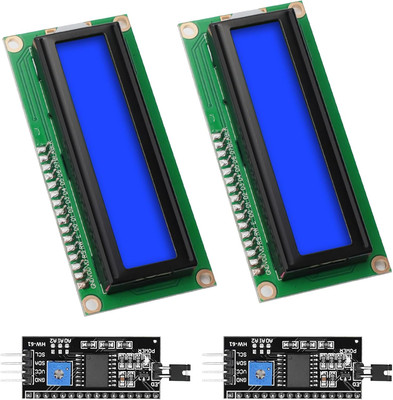 LCD I2C IIC Display Modul,16x2 Zeichen Display Modul mit I2C Schnittstelle kompa