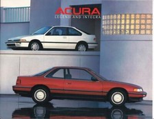 Brochure de vente Acura 1988 gamme complète 18 pg OEM dépliant littérature/légende-integra