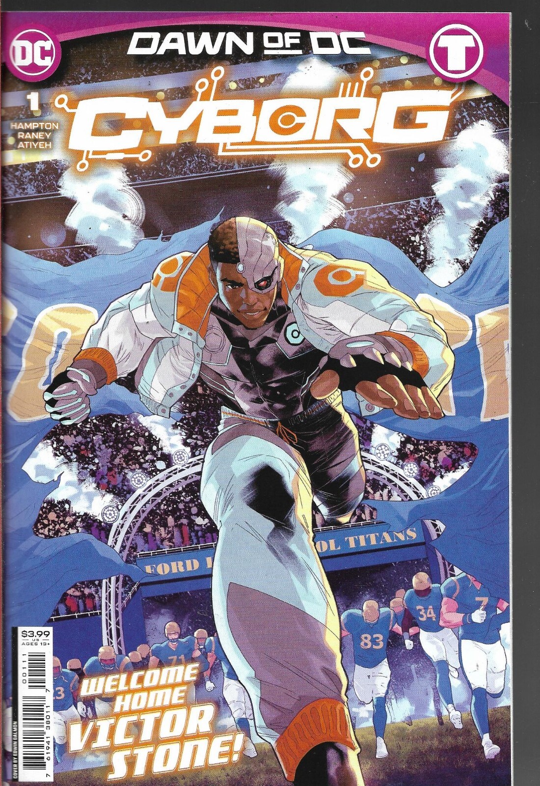 CYBORG (2023) #1 - New Bagged