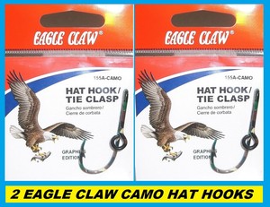 2 Pack Eagle Claw Hat Pins Hat Hooks Clips Choose Your Color Pink Gold White Red