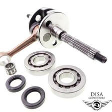 Produktbild - Kurbelwelle + Lager Set + Simmering Satz für Piaggio TPH NRG Sfera NSL Zip