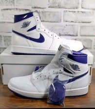 Nike Air Jordan 1 Retro High Metallic Court Purple CD0461-151  Women's Size 10.5