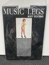 MUSIC LEGS FISHNET BODY STOCKING One Size NEW 