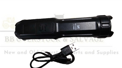 Flashlight High Power Telescopic Zoom LED Rechargeable