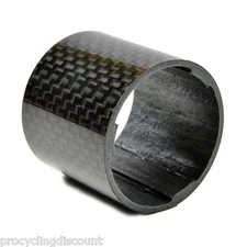 1-1/8" OMNI Racer WORLDS LIGHTEST Carbon Fiber Race Lite Headset Spacer: 30mm