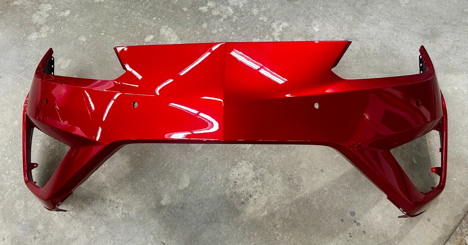 2017 ACURA NSX REAR BUMPER COVER OEM  RED COLOR