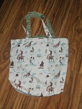 Rootote Double Sided Cowboy Bag Old Wild West Rare